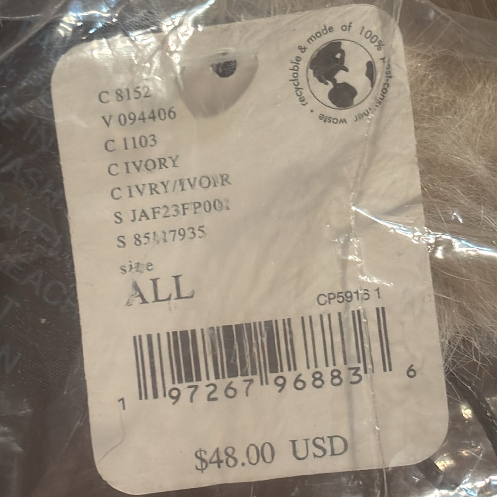 REVOLVE Jocelyn Faux Fur Ear Muffs - Picture 7 of 8